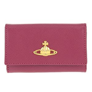 Vivienne Westwood（ヴィヴィアン・ウエストウッド） 0720V-SAFFIANO／MAGENTA キーケース