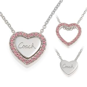 Coach（コーチ） 96592／SV／PK／N ネックレス