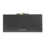 Bvlgari （ブルガリ） 36335 CALF／BLK 長財布