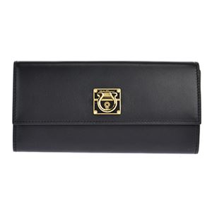 Ferragamo （フェラガモ） B769-0548529 CALF／BLK 長財布