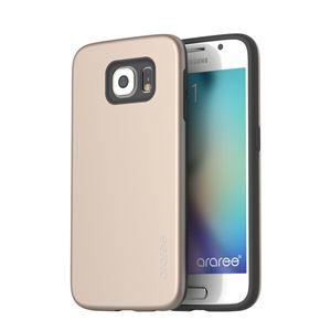 【Galaxy S6 ケース】araree Amy Bar（アラリー エイミーバー） AR6154GS6 ゴールド+ブラック