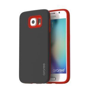 【Galaxy S6 ケース】araree Amy Bar（アラリー エイミーバー） AR6155GS6 ブラック+レッド
