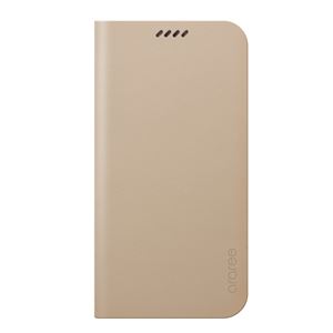 【Galaxy S6 edge ケース】araree Slim Diary（アラリー スリムダイアリー） AR6187GS6E ベージュ
