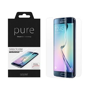 【Galaxy S6 edge フィルム】araree全面液晶保護フィルム Pure（ゼンメンエキショウホゴフィルム ピュア） AR6204GS6E クリア