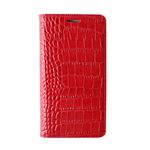【Galaxy S6 ケース】GAZE Vivid Croco Diary（ゲイズ ビビッドクロコダイアリー） GZ6093GS6 レッド