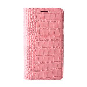【Galaxy S6 edge ケース】GAZE Vivid Croco Diary（ゲイズ ビビッドクロコダイアリー） GZ6120GS6E ピンク