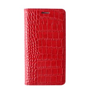 【Galaxy S6 edge ケース】GAZE Vivid Croco Diary（ゲイズ ビビッドクロコダイアリー） GZ6121GS6E レッド