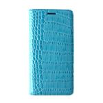 【Galaxy S6 edge ケース】GAZE Vivid Croco Diary（ゲイズ ビビッドクロコダイアリー） GZ6122GS6E コーラルブルー