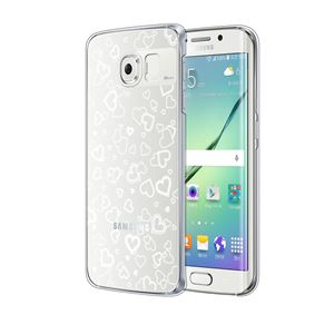 【Galaxy S6 edge ケース】Lighting Clear（ライティングクリア） イルミネーションケース SG6294GS6E ハートホワイト