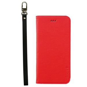 iPhone6s/6 ケース araree Canvas Diary（アラリー キャンバスダイアリー） アイフォン（Red）