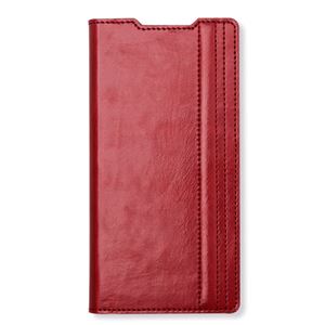 Xperia Z4 ケース Chabel Volume Edge Diary（チャベル ボリュームエッジダイアリー） エクスペリア （Red）