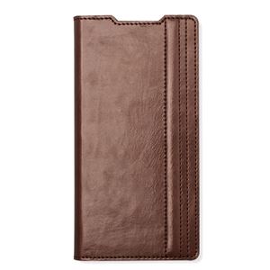 Xperia Z4 ケース Chabel Volume Edge Diary（チャベル ボリュームエッジダイアリー） エクスペリア （Brown）