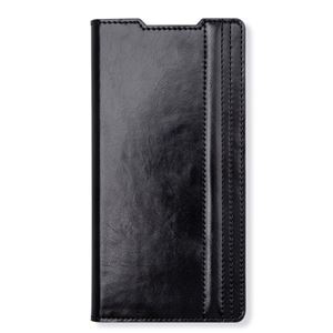 Xperia Z4 ケース Chabel Volume Edge Diary（チャベル ボリュームエッジダイアリー） エクスペリア （Black）