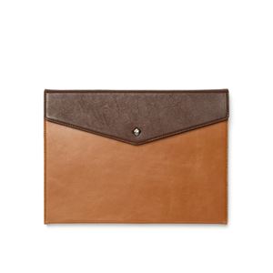 【iPad Air】ZENUS Prestige Envelope Folio（プレステージエンベロープフォリオ）スタンド機能付 本革 ハイブリッド（sandbeige）