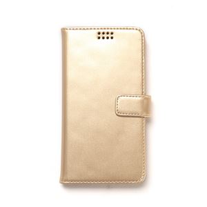 多機種対応スマートフォンマルチケース ZENUS Diana Diary（ゼヌス ダイアナダイアリー）5インチスマートフォン（Gold）
