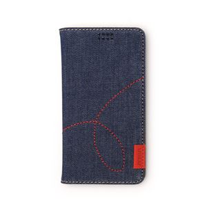 多機種対応スマートフォンマルチケース ZENUS Denim Diary（ゼヌス デニムダイアリー）（Deep Blue）