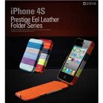 Z446i4S★iPHONE4／4S 高級イールレザー（高級天然うなぎ革） Prestige Eel Leather “Folder