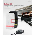 Z1269GS3【ブラック】《docomo》(GALAXYSIII SC-06D/GALAXYSIII α SC-03Eケース) Prestige Toscana sports flap