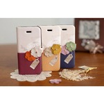 【iPhone5ケース】『HAPPYMORI』話題の可愛いケースハッピーモリ−Memories of Paris Diary  ダークブルー