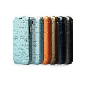 docomo【GALAXY S4 SC-04E】Zenus Masstige Lettering Diary（マステージレタリングダイアリー） レザーケース☆ブルー