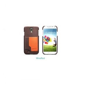docomo【GALAXY S4 SC-04E】Zenus Masstige Modern Edge Bar（マステージ モダンエッジバー） レザーケース☆ワインレッド