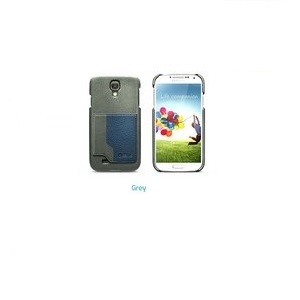 docomo【GALAXY S4 SC-04E】Zenus Masstige Modern Edge Bar（マステージ モダンエッジバー） レザーケース☆ グレー