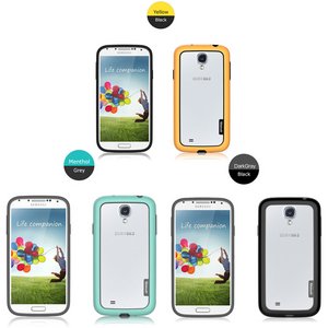 ★【docomo】GALAXY S4 SC-04E Bumper Solid （バンパーソリッド） イエロー+ブラック