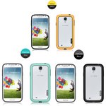 ★【docomo】GALAXY S4 SC-04E Bumper Solid （バンパーソリッド） メンソール+グレー
