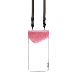 ファッショナブル＆完璧な防水ケース【for smartphone】bikit[プレミアム]  スマートフォン用ファッション防水ポーチ　シャイニーピンク