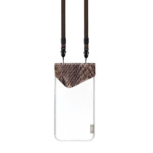 ファッショナブル＆完璧な防水ケース【for smartphone】bikit[プレミアム]  スマートフォン用ファッション防水ポーチ　タイガースネイク