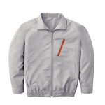 空調服　ポリエステル製長袖ブルゾン　P-500BN　【カラー：シルバー　 サイズ　ＸL】