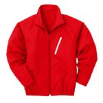 空調服　ポリエステル製長袖ブルゾン　P-500BN　【カラー：ＮＥＷレッド（赤）　 サイズ　LL】