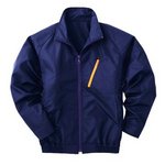 空調服　ポリエステル製長袖ブルゾン　P-500BN　【カラー：ネイビー　 サイズ　L】