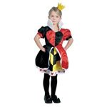 【コスプレ】 RUBIE'S（ルービーズ） DISNEY（ディズニー） コスプレ Child Queen Of Hearts（クイーン オブ ハーツ） Sサイズ