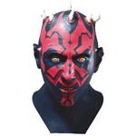 RUBIE'S（ルービーズ） STAR WARS（スターウォーズ） マスク（コスプレ用） Darth Maul Latex Mask（ダース モール ラテックス マスク）