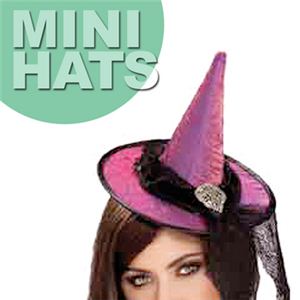 【コスプレ】 RUBIE'S （ルービーズ） 49893 Hot Purple Mini Witch Hat（ミニハット）