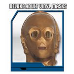 【コスプレ】 RUBIE'S （ルービーズ） 2866 スターウォーズ Deluxe adult vinyl masks C-3PO（マスク）