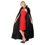 【コスプレ】 RUBIE'S （ルービーズ） 16207 Long Black Crushed Velvet Cape（ケープ）