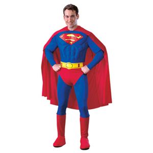 【コスプレ】 RUBIE'S （ルービーズ） 888016L DELUXE MUSCLE CHEST SUPERMAN（スーパーマン） L