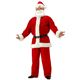 【クリスマスコスプレ】メンズサンタクロースDX ビッグサイズ画像最小1