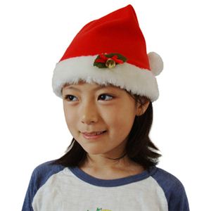 【クリスマスコスプレ 衣装】サンタ帽子 （子供用）