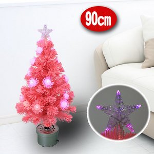 【クリスマス】90cm ファイバー ツリー T676-90