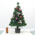 【クリスマス】90cm ファイバー ツリー T677-90