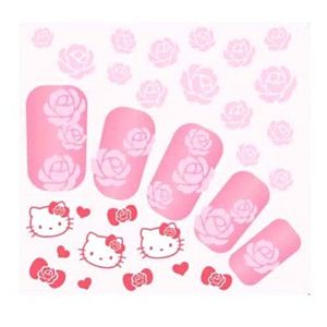 Pink House×キティ ネイルシール ローズ RHKT76203画像１