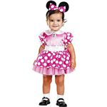 【コスプレ】 disguise Micky Mouse ／ Clubhouse Minnie Mouse Pink Infant クラブハウス ミニーマウス 幼児用ピンクドレス