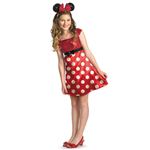 【コスプレ】 disguise Micky Mouse ／ Red Minnie Tween レッド ミニー ティーン 7-8