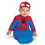 【コスプレ】 disguise Super Hero Squad ／ Spider man Bunting newborn スパイダーマン 幼児用コスチューム