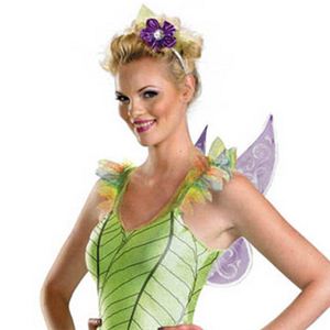 disguise Fairies ^ Tinkerbell Rainbow Deluxe Adult 12-14 eBJ[x摜Q