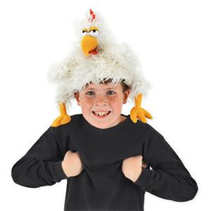 THE CLUCKER PUPPET HAT iLbvj摜Q