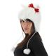 elope KITTY HOODIE HAT WHITE摜ŏP